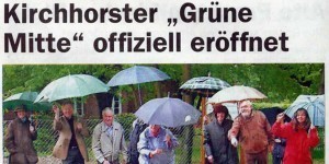 Kirchhorster „Grüne Mitte“ offiziell eröffnet.