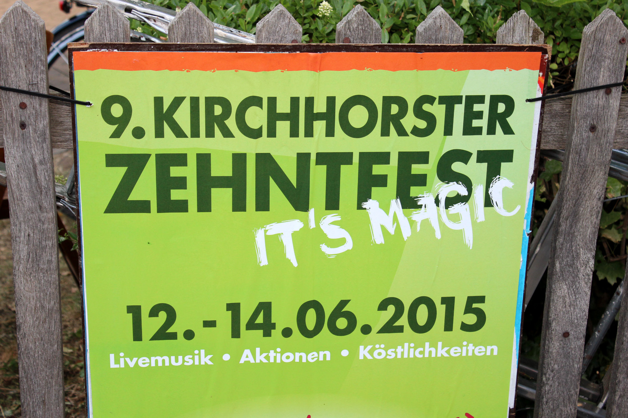 9. Kirchhorster Zehntfest 2015 (13. Juni 2015)