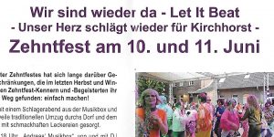 Wir sind wieder da – Let It Beat